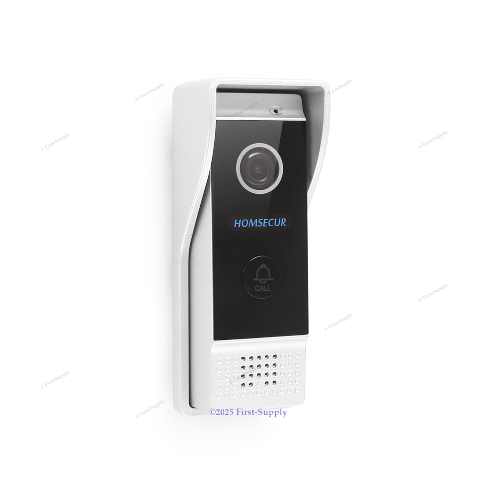 HOMSECUR 4 fils mains libres HD porte vidéo entrée sécurité interphone interface utilisateur vente en gros